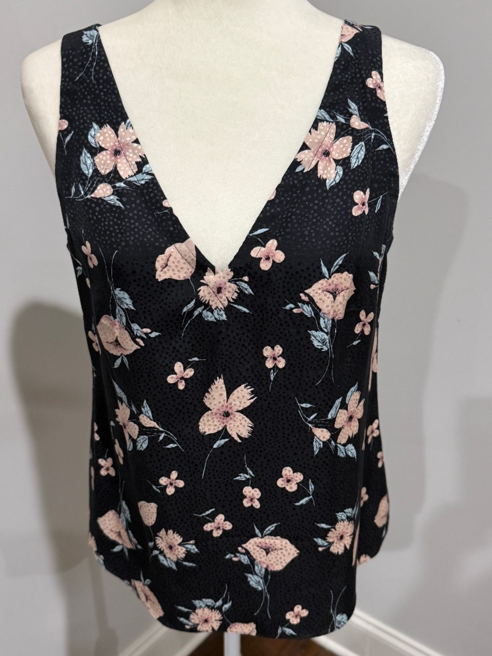 REBECCA TAYLOR SLEEVELESS BLOUSE SIZE M
